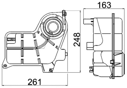 Mahle crt 000s serbatoio - crt,